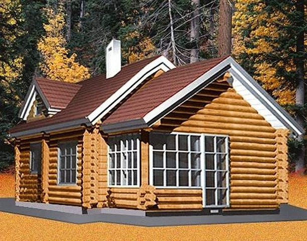 Каталог домов из оцилиндрованного бревна