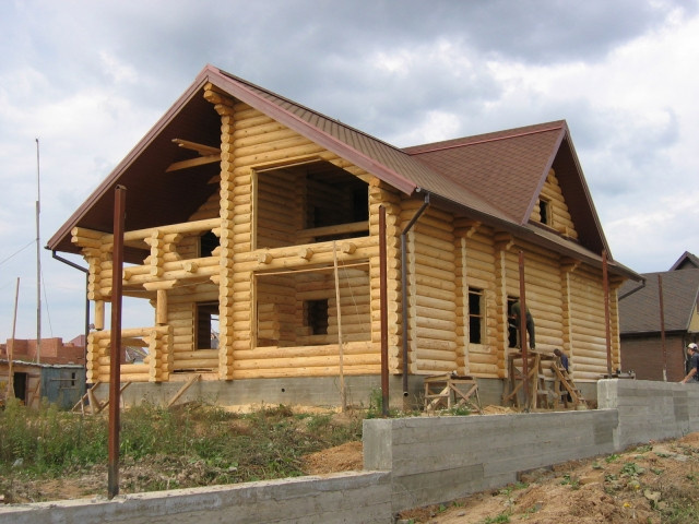 Каталог домов из оцилиндрованного бревна