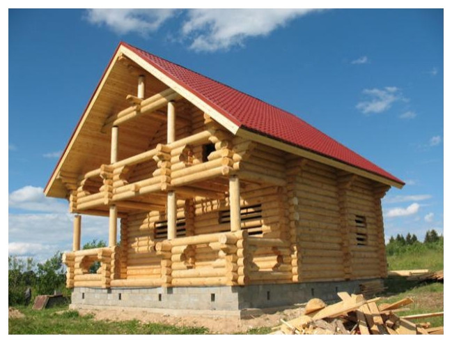 Каталог домов из оцилиндрованного бревна