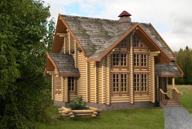 Каталог домов из оцилиндрованного бревна