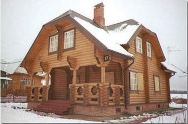 Обложка проекта: Каталог домов из оцилиндрованного бревна