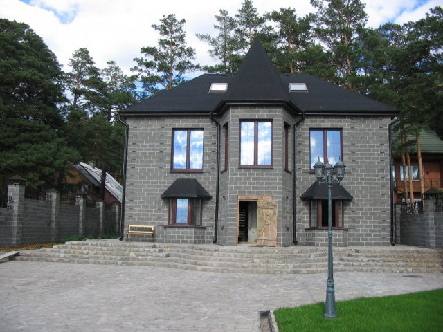 Каталог домов из шлакоблока