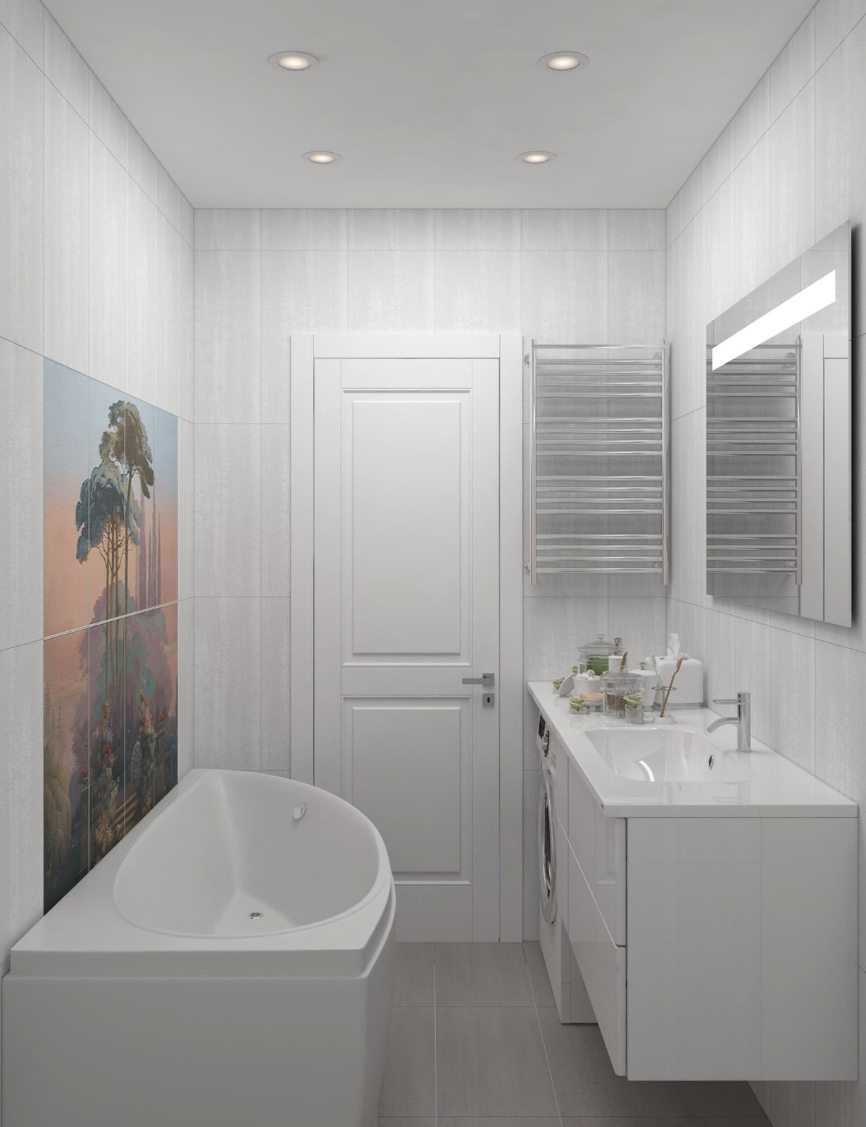 Проект квартиры г. Москва, ул. Знаменские садки