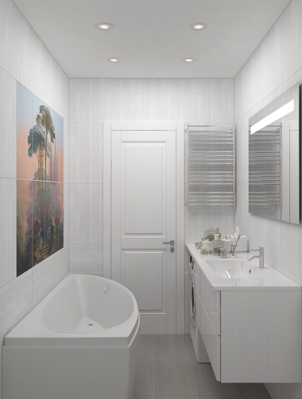 Проект квартиры г. Москва, ул. Знаменские садки