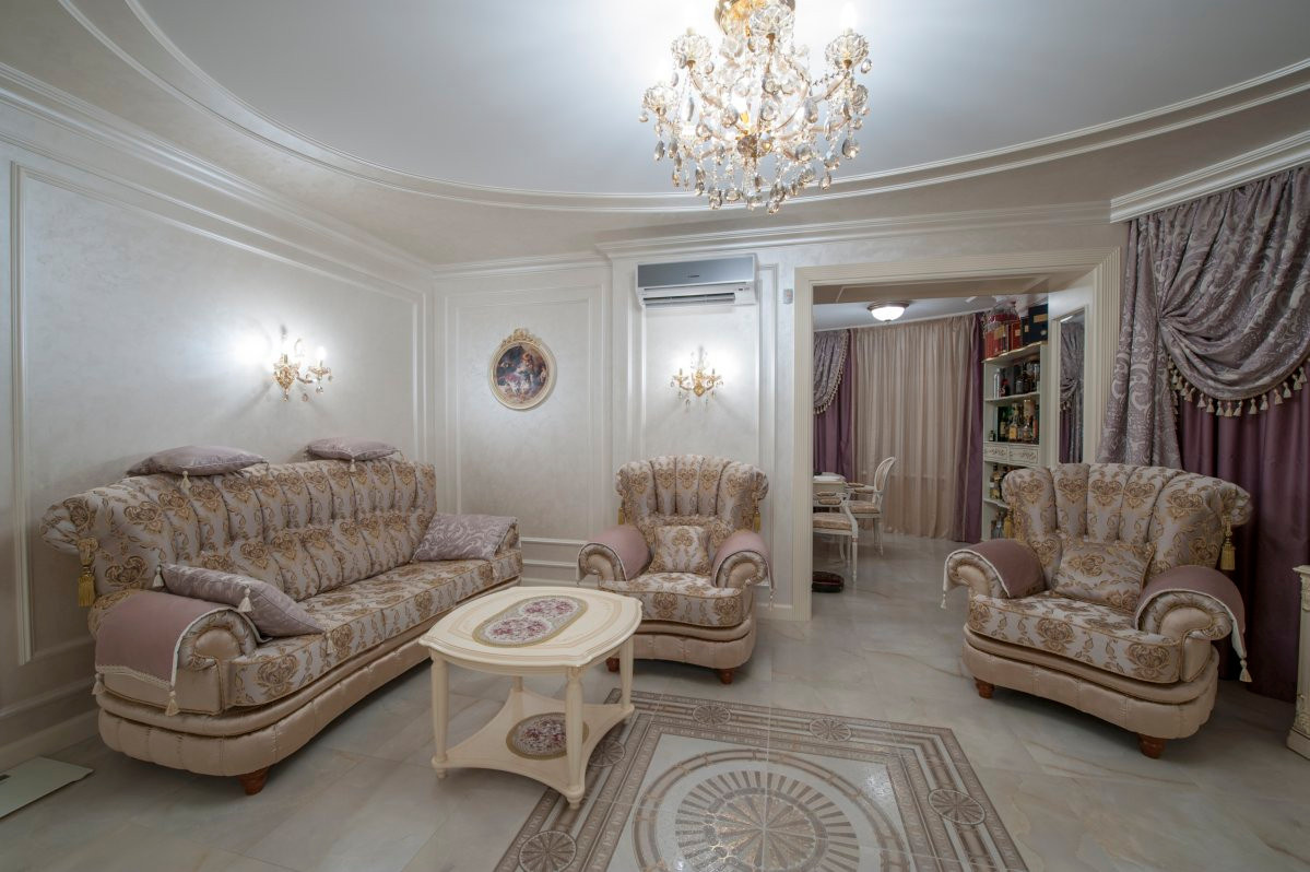 Двухуровневая квартира. Неоклассика (150 кв м).