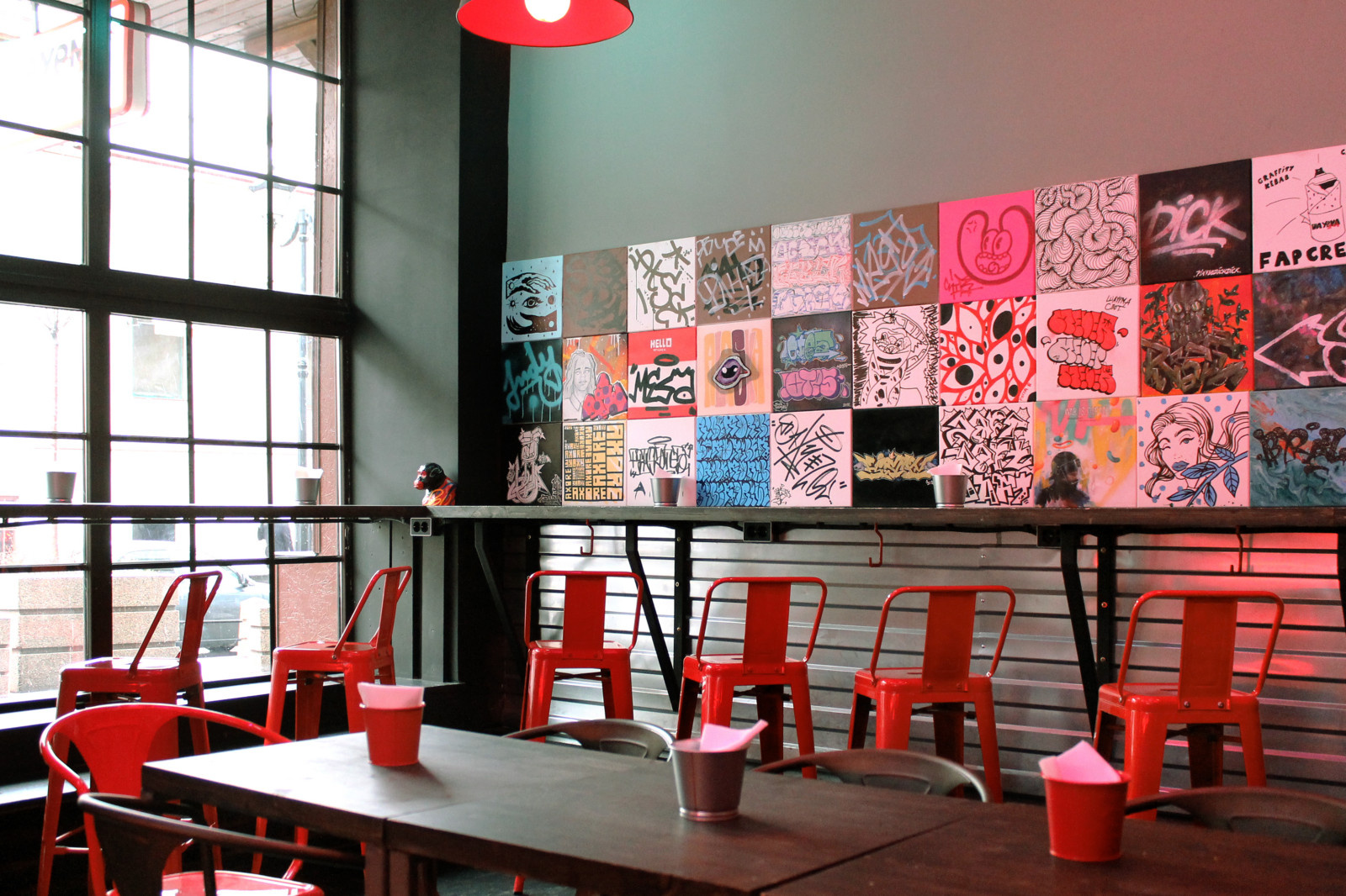 Дизайн интерьера для ресторана быстрого питания Waurma Spot