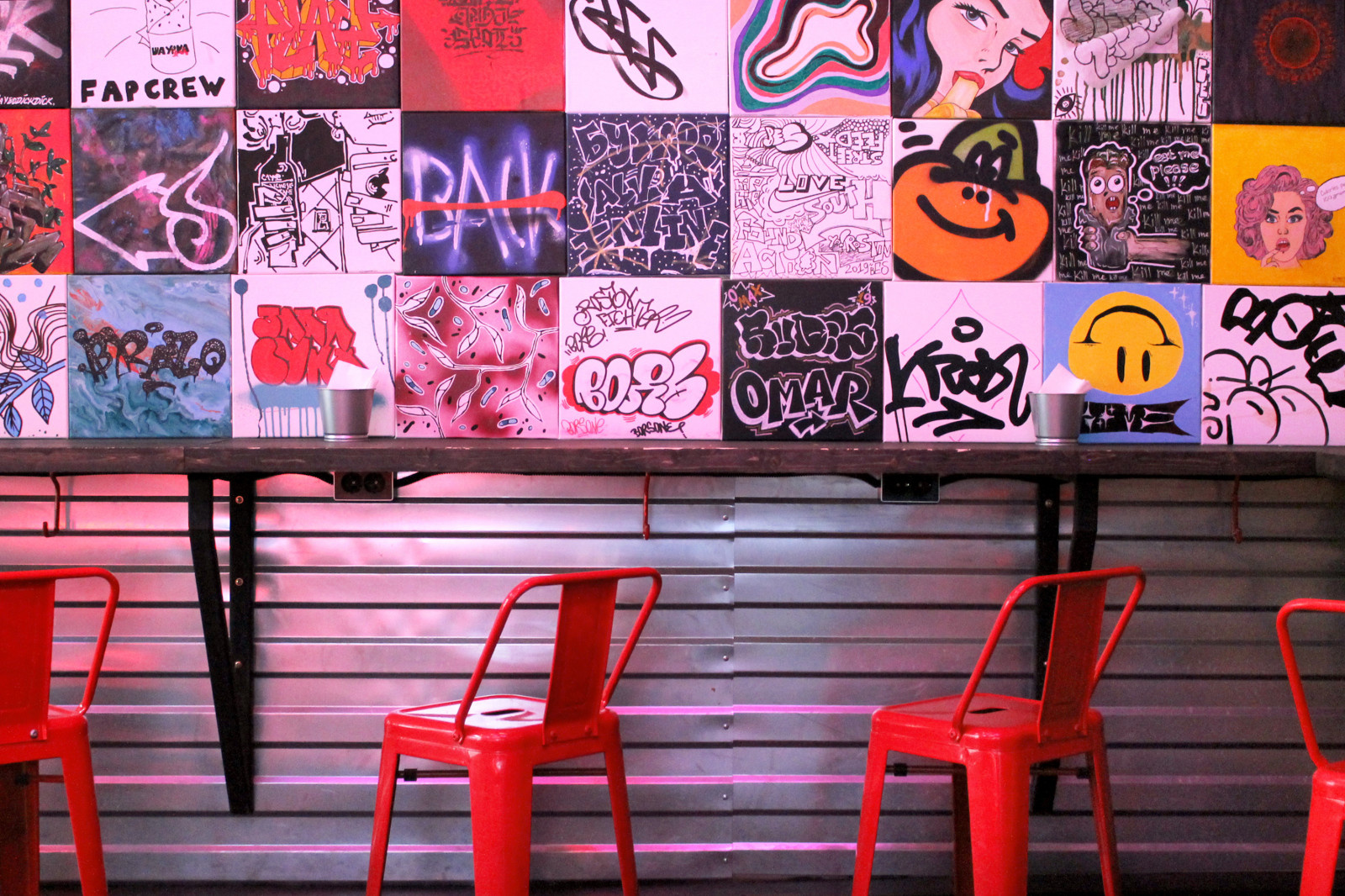 Дизайн интерьера для ресторана быстрого питания Waurma Spot