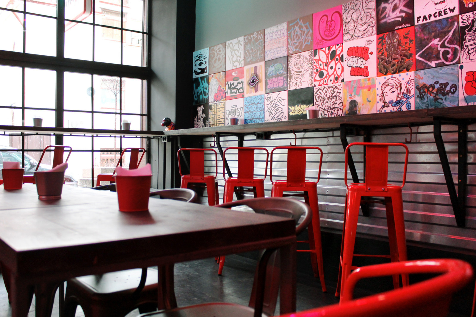 Дизайн интерьера для ресторана быстрого питания Waurma Spot