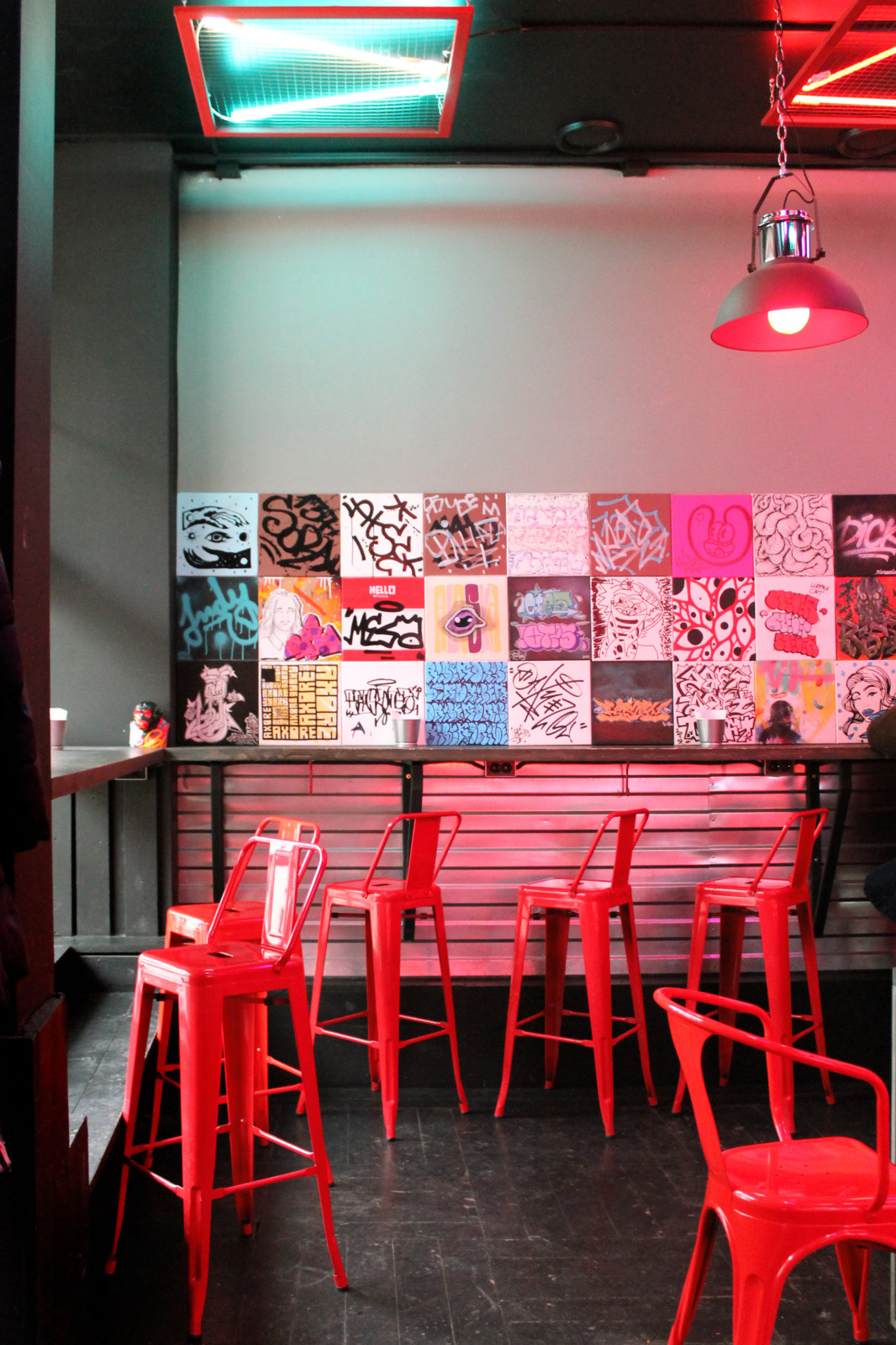 Дизайн интерьера для ресторана быстрого питания Waurma Spot