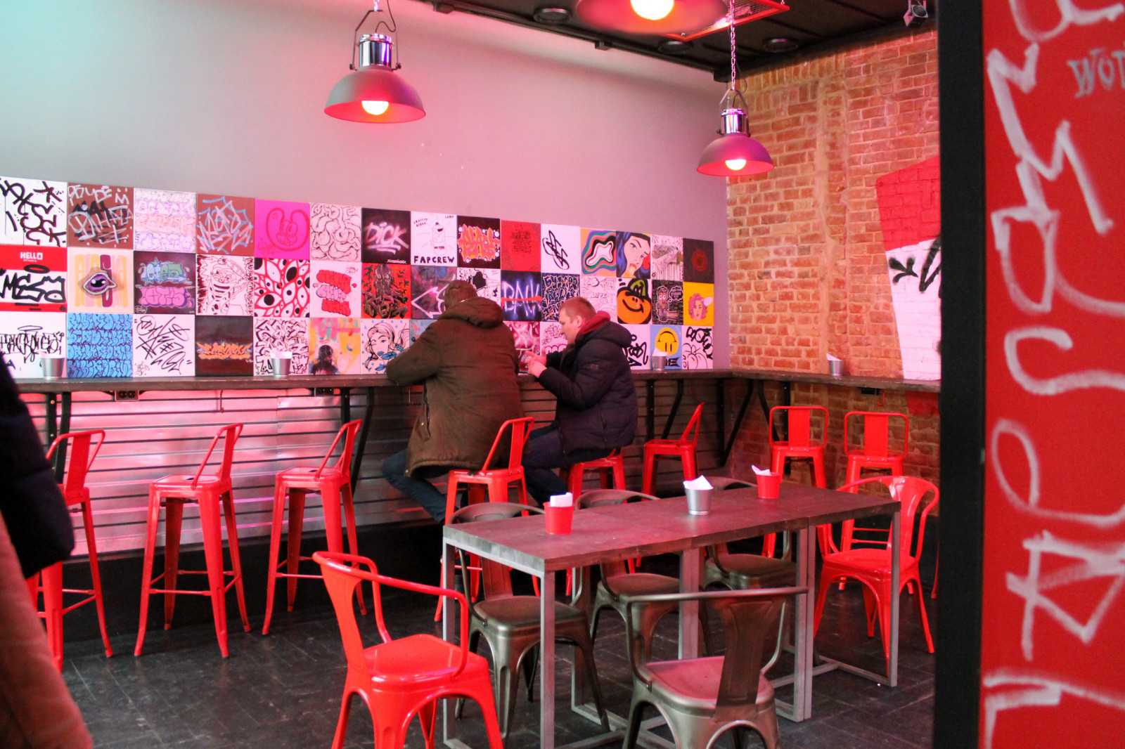 Дизайн интерьера для ресторана быстрого питания Waurma Spot