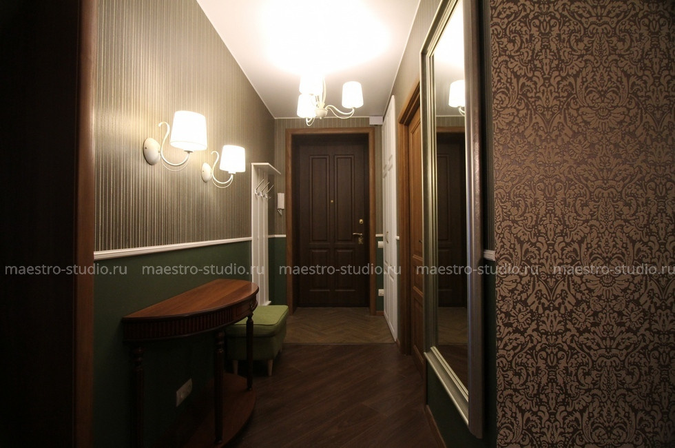 Прихожая | Керамогранит | Ламинат