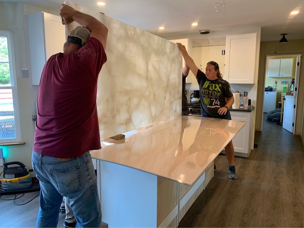 Подсветка столешницы