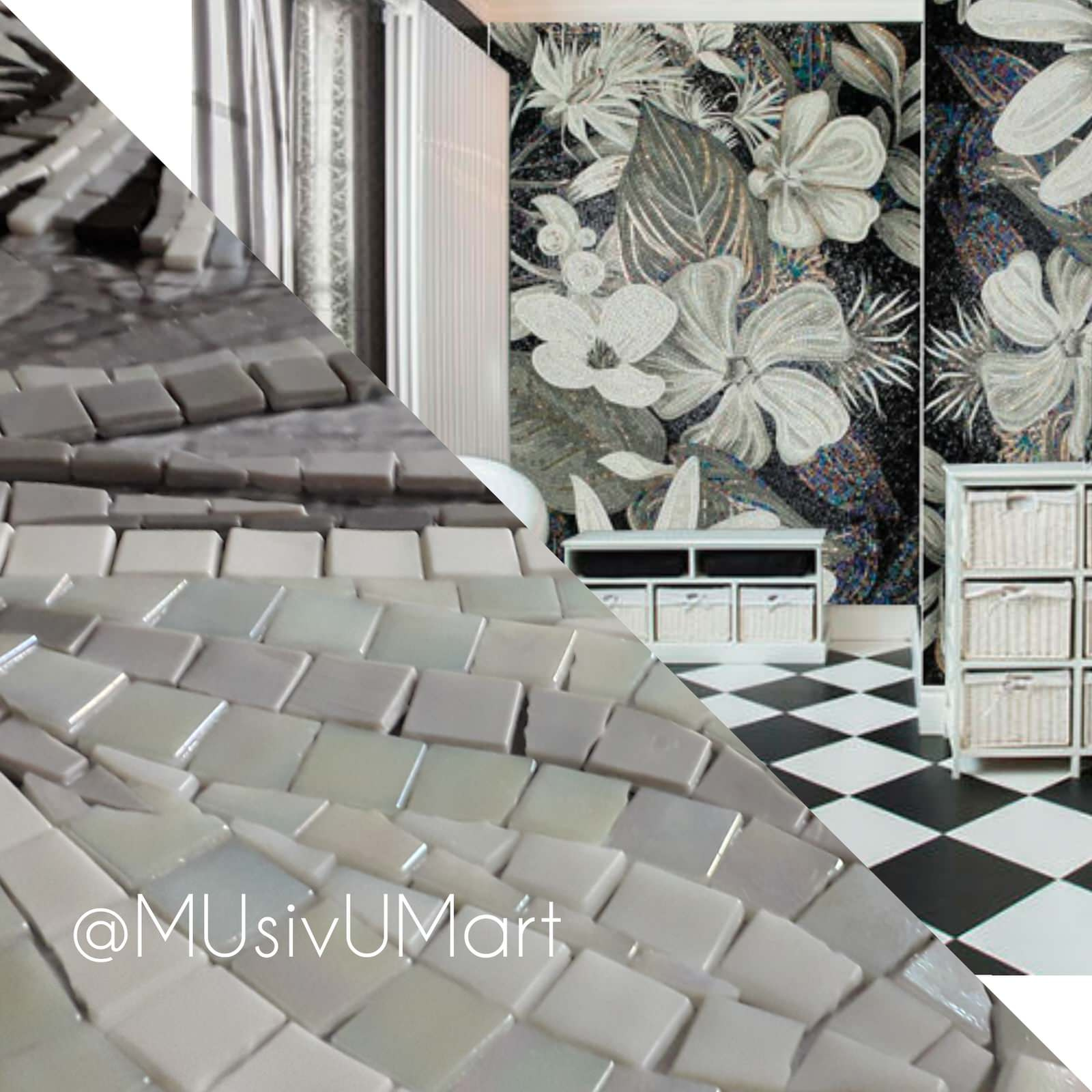 панно в ванную из каталога sicis