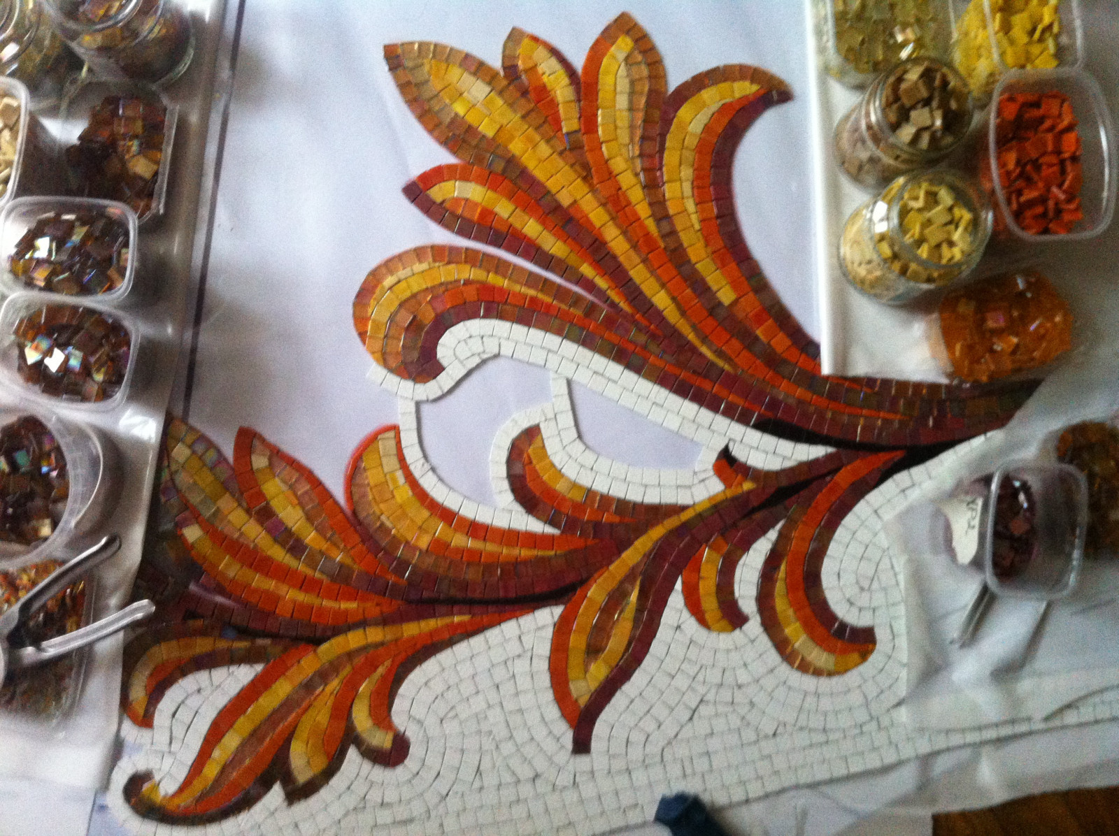 Орнамент под ванную