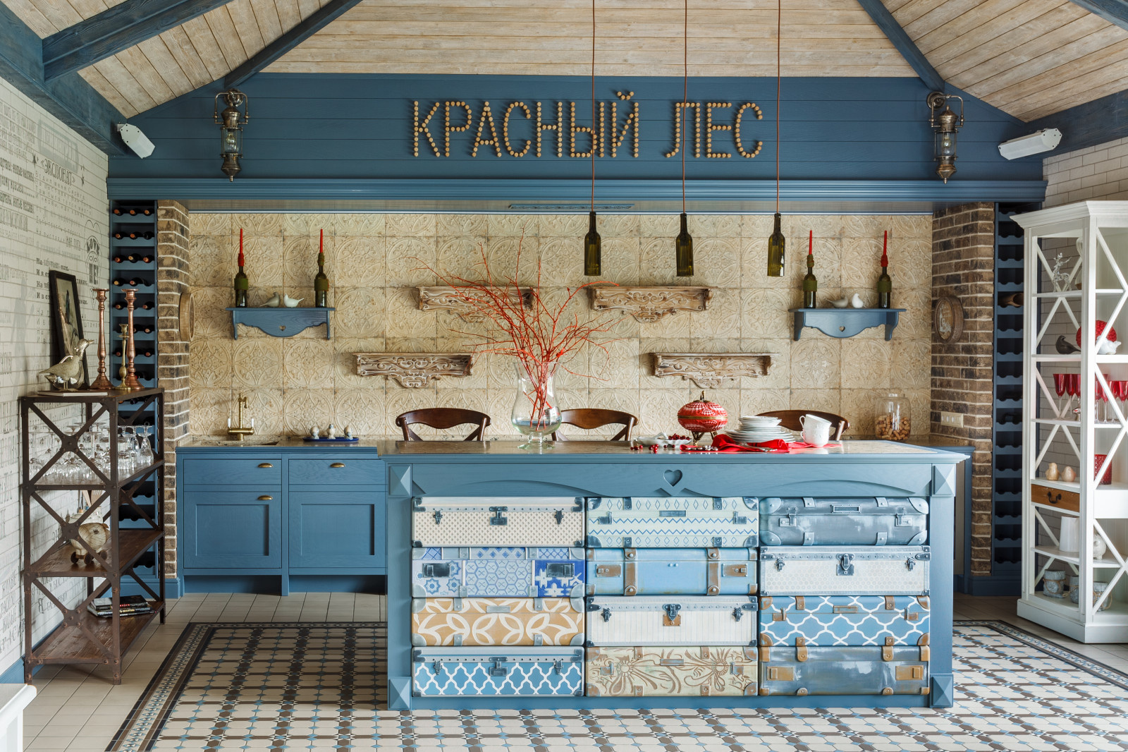 Фрагмент кухни/столовой
