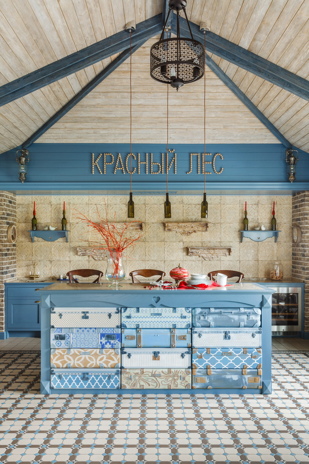 Фрагмент кухни/столовой
