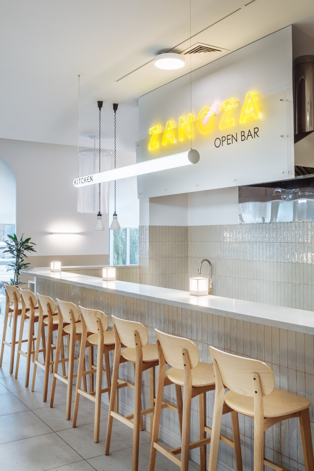 •ZANOZA• open bar. Дневной световой сценарий.