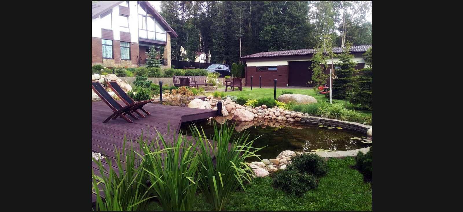 Усадьба на берегу залива