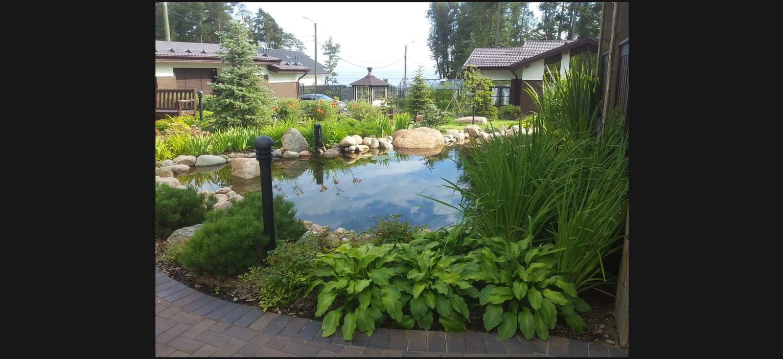 Усадьба на берегу залива