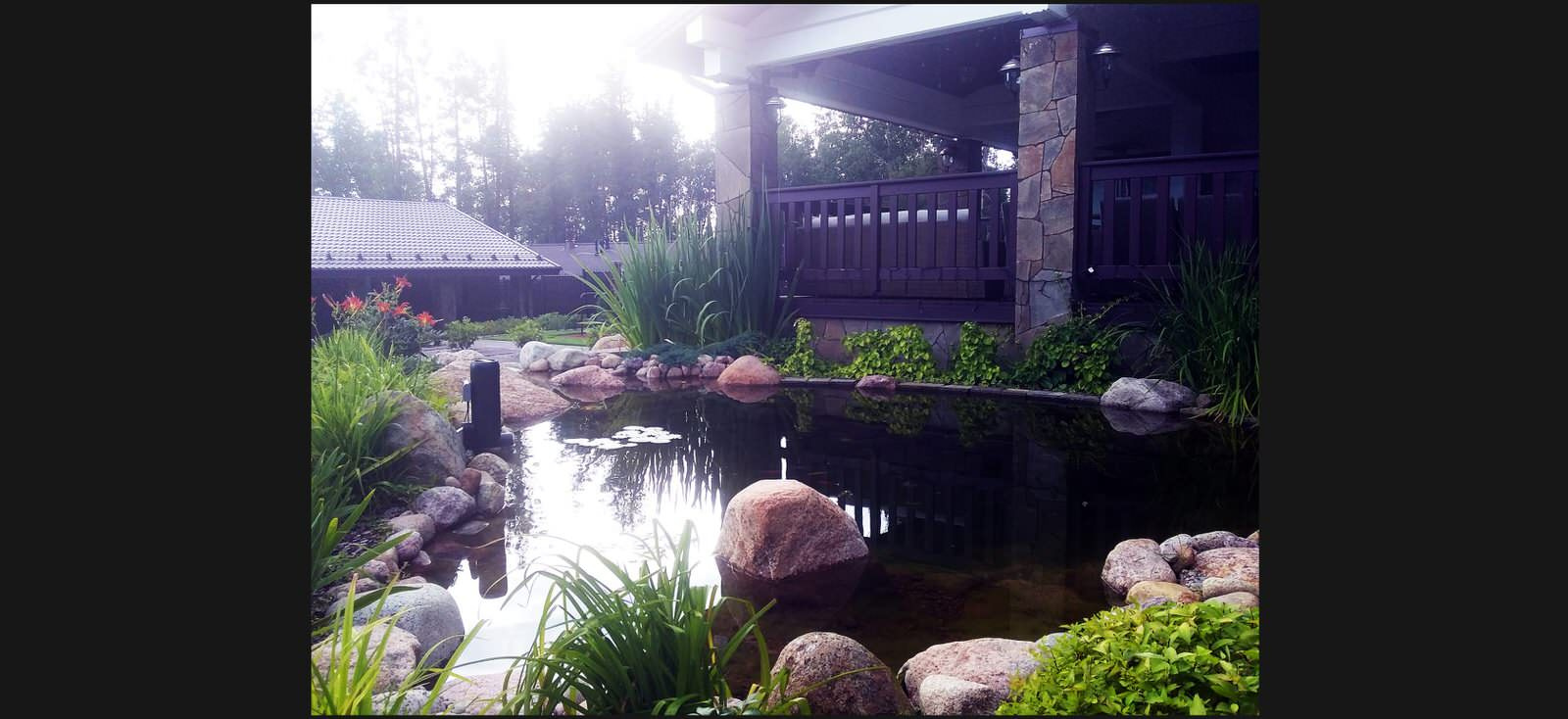 Усадьба на берегу залива