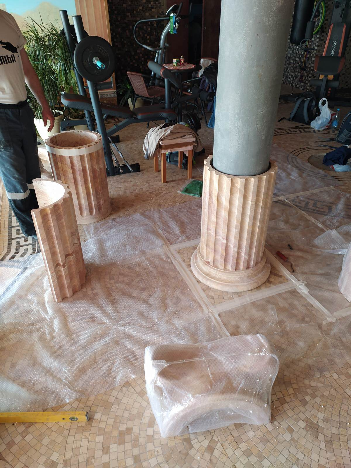 Облицовка колонн