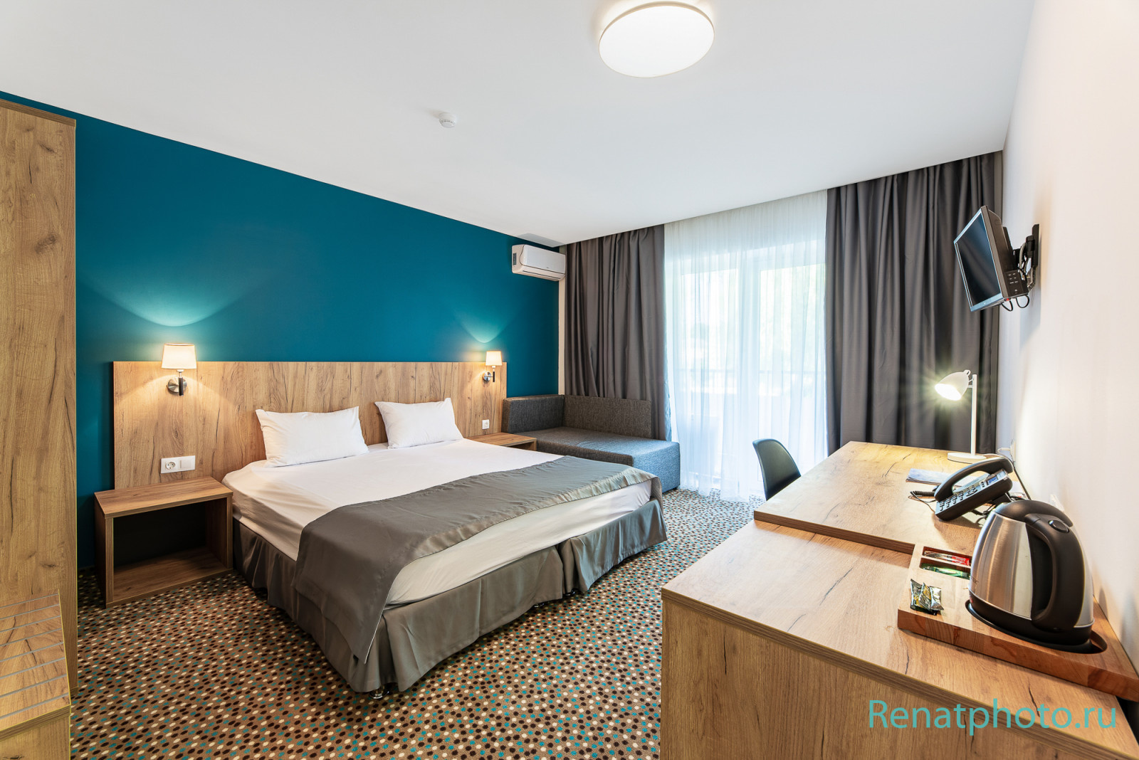 Интерьерная фотосъёмка отелей.