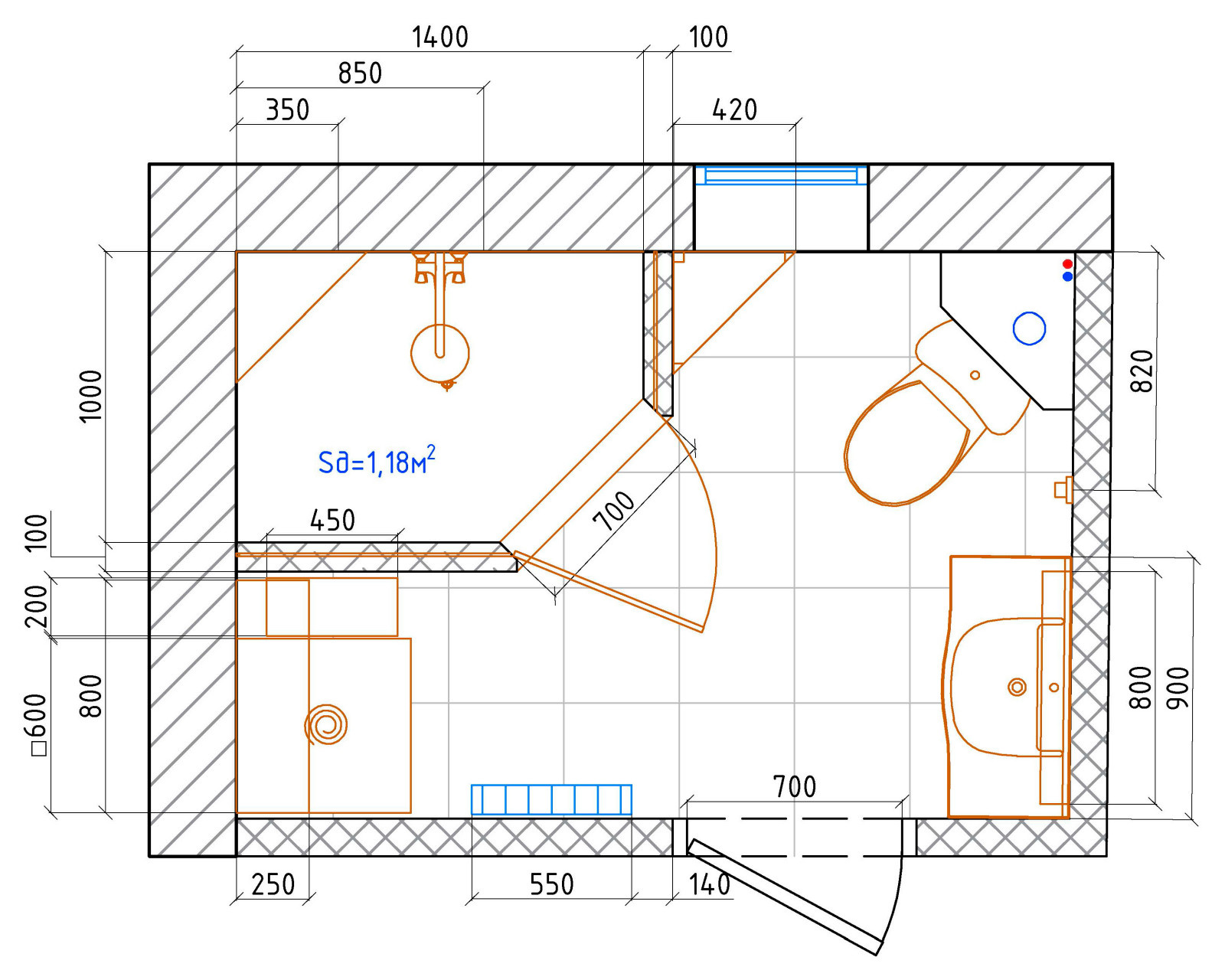 План расстановки мебели