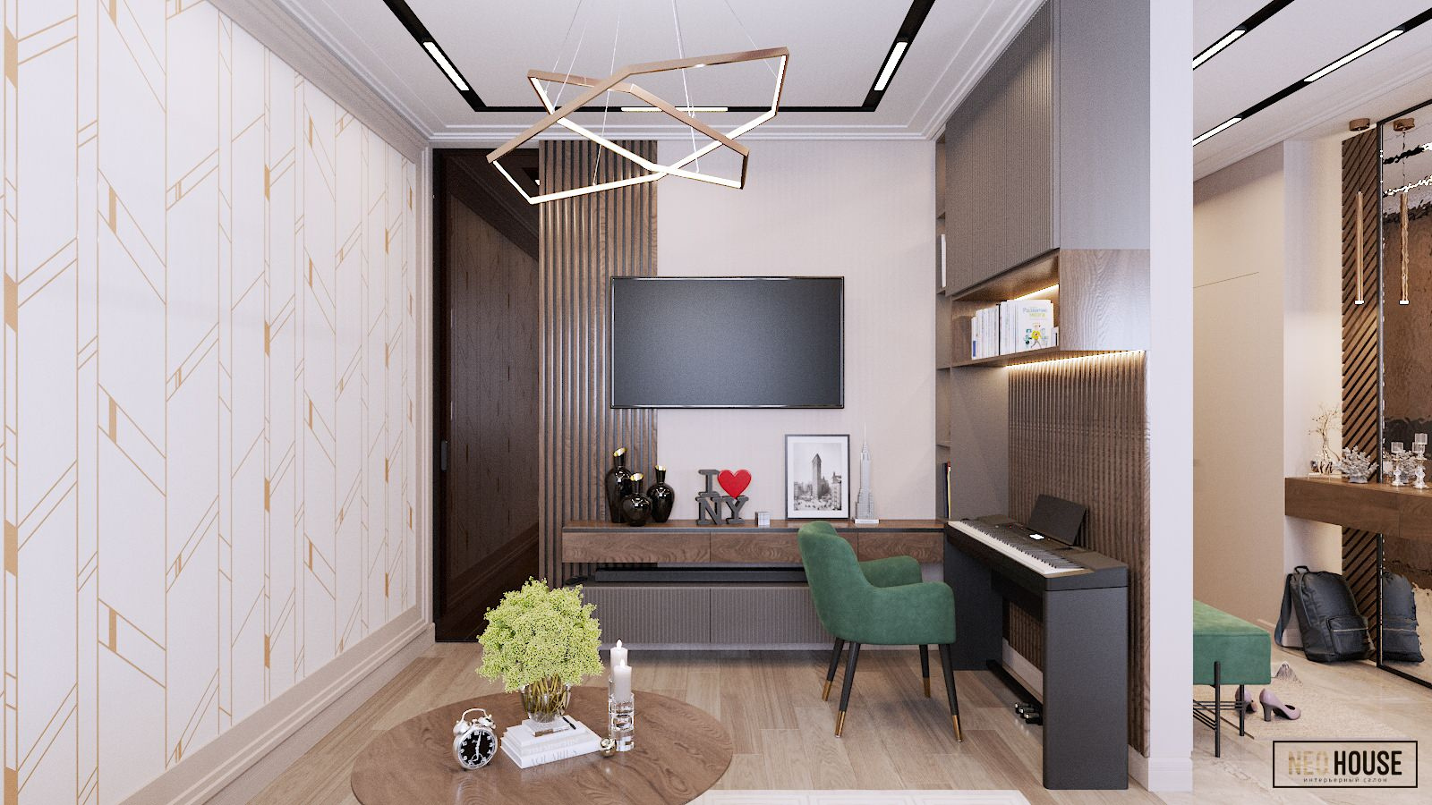 Кухня-гостиная