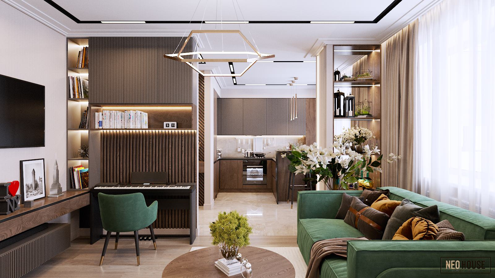 Кухня-гостиная