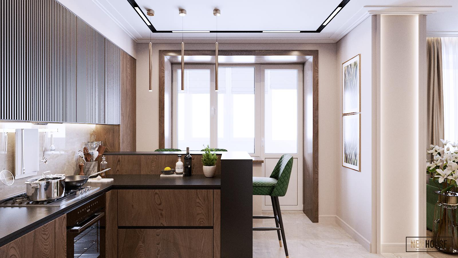 Кухня-гостиная