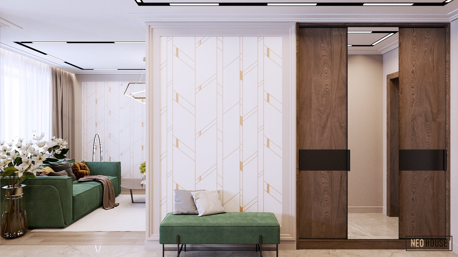 Обложка проекта: Кухня-гостиная в современном стиле