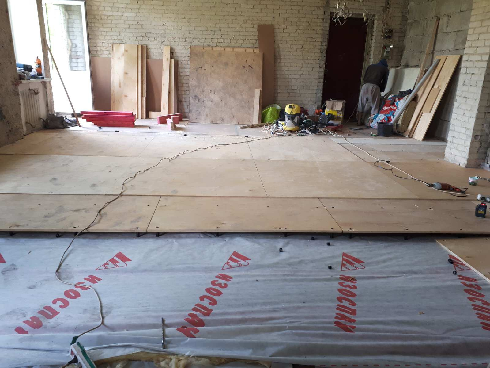 Переделка за рукожопыми мастерами - Полы в сталинке с деревянными перекрытиями