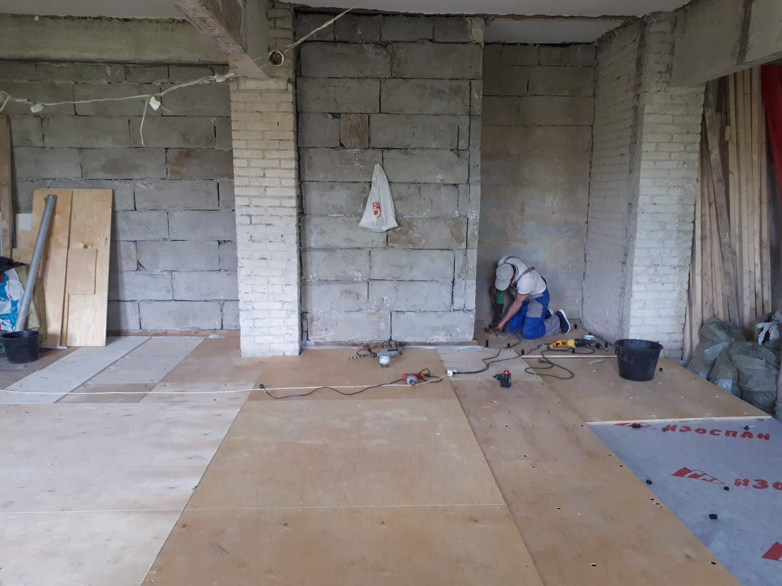 Пол в сталинке с деревянными перекрытиями