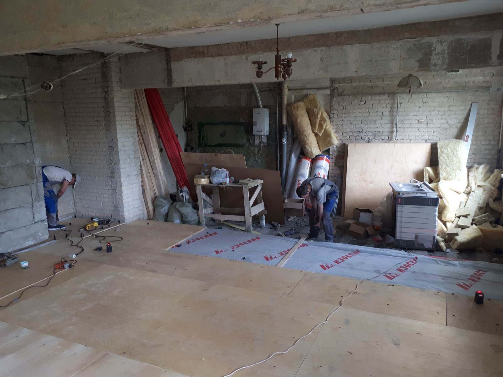 Пол в сталинке с деревянными перекрытиями