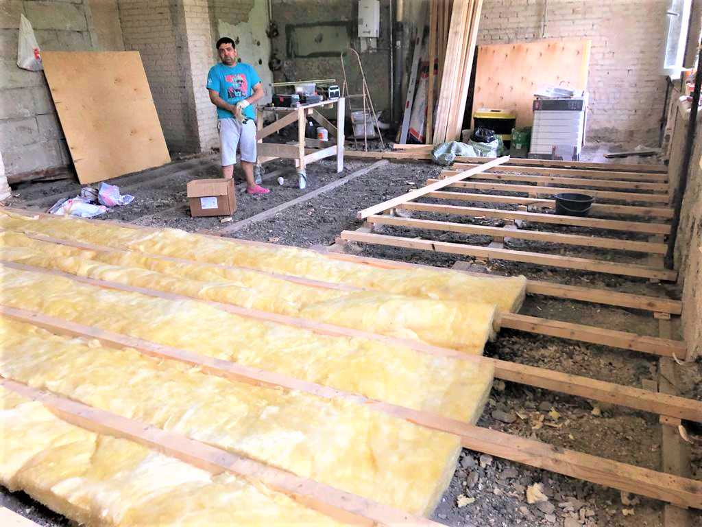 Пол в сталинке с деревянными перекрытиями