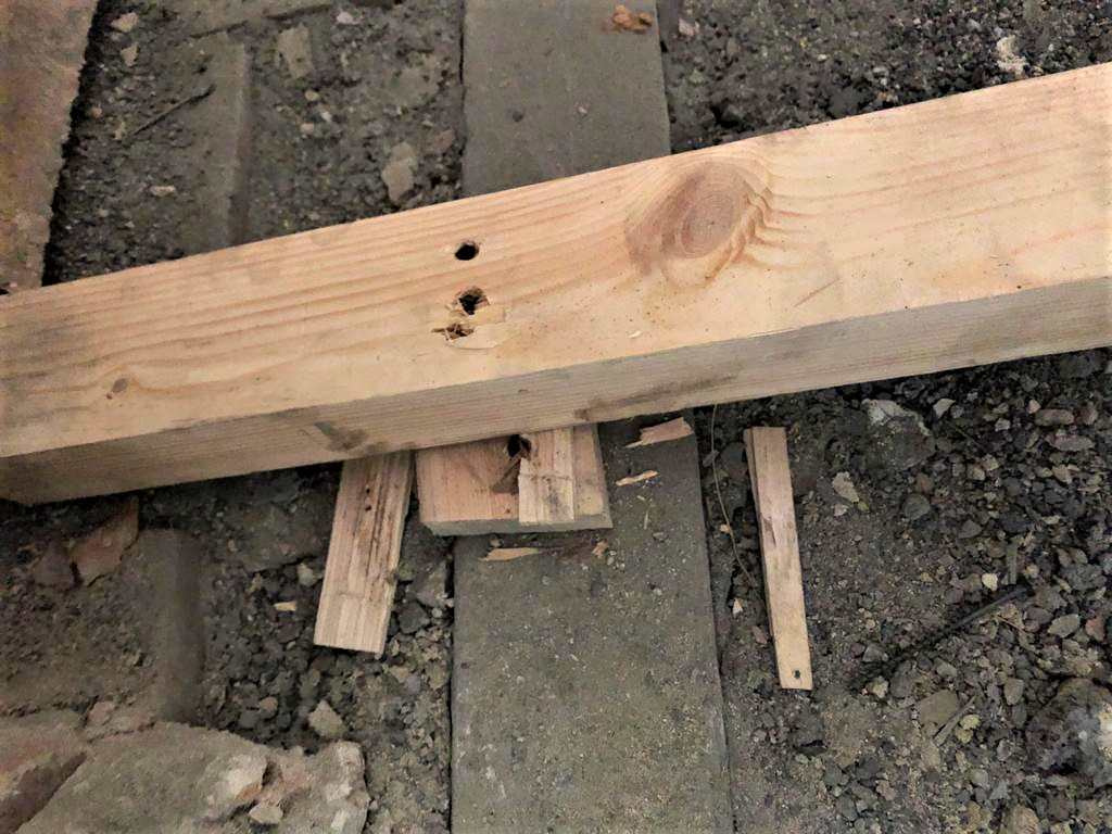 Пол в сталинке с деревянными перекрытиями