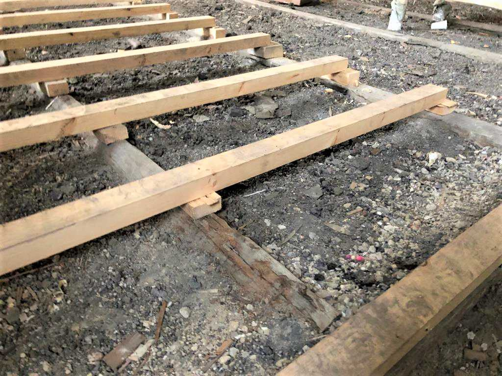 Пол в сталинке с деревянными перекрытиями