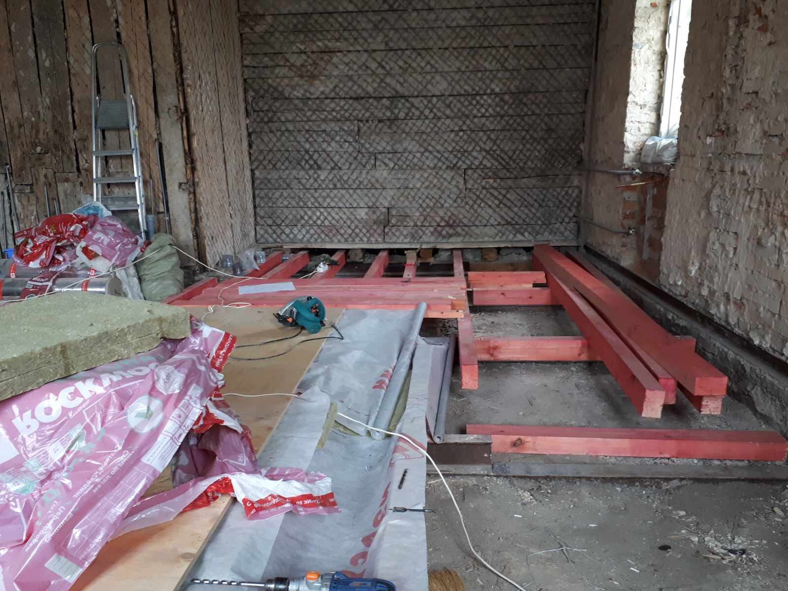 Полы в сталинке под ключ