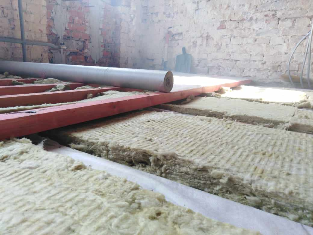 Обложка проекта: Полы в сталинке под ключ