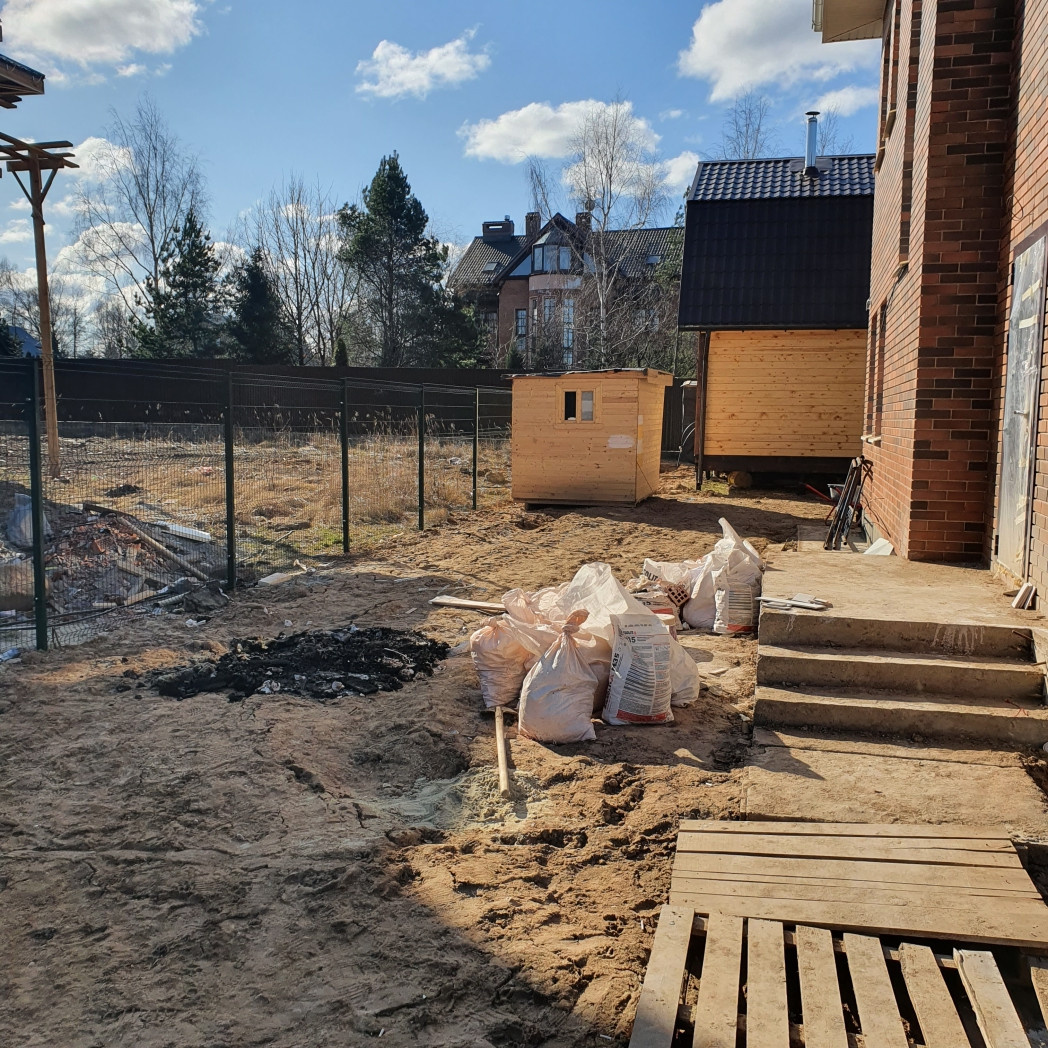 Обустройство приусадебного участка с нуля под ключ