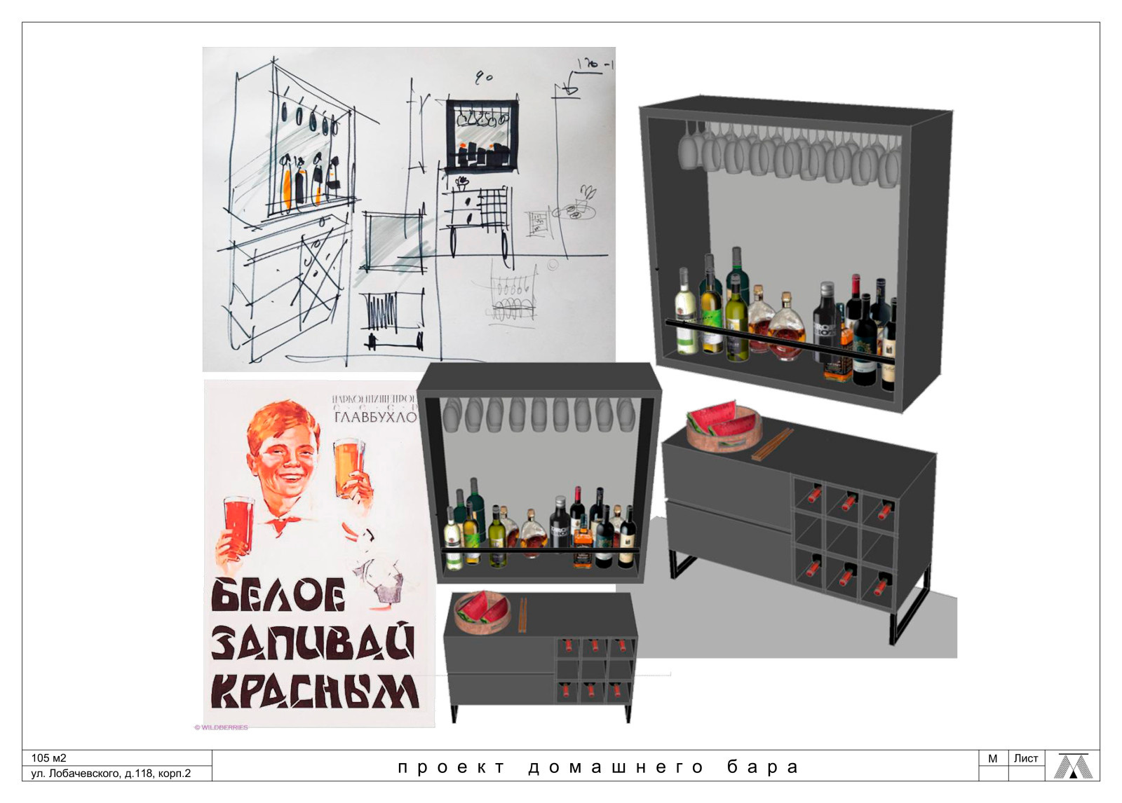 Разработка домашнего бара