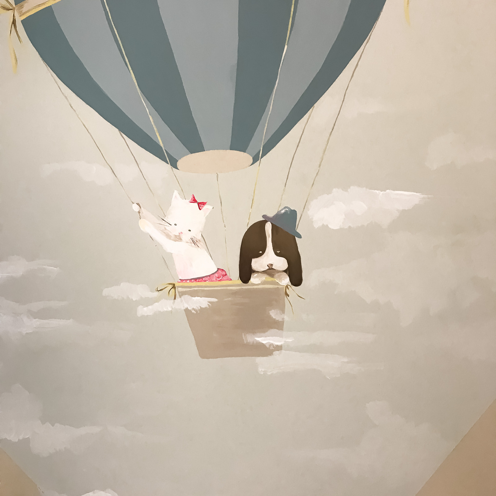 Горы, монгольфьеры и зверята