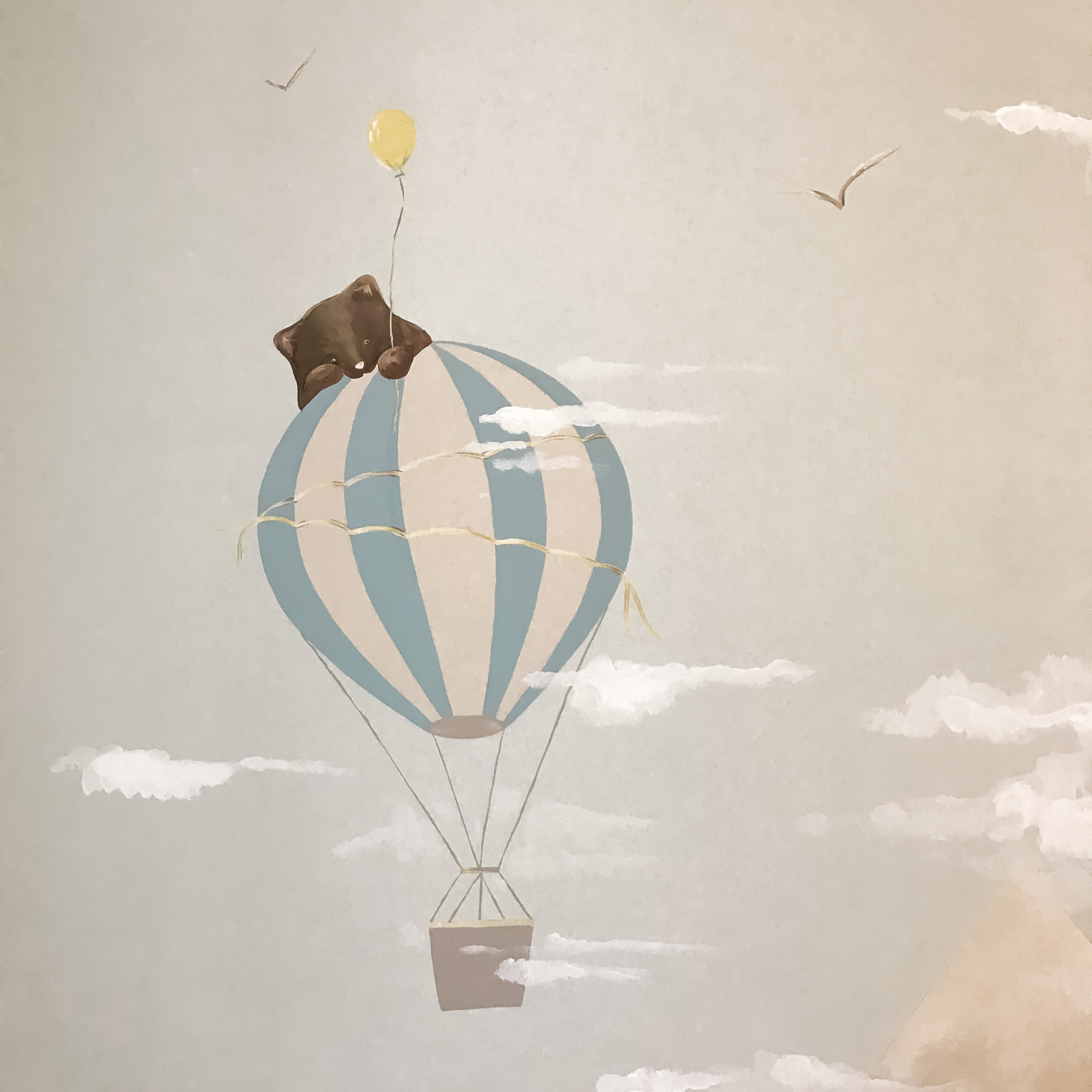 Горы, монгольфьеры и зверята