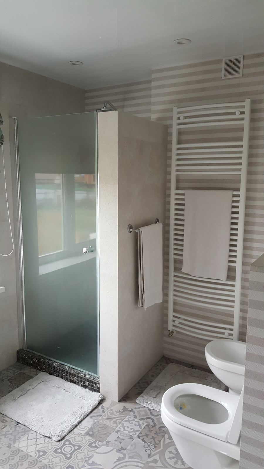 Ванная в стиле пэчворк