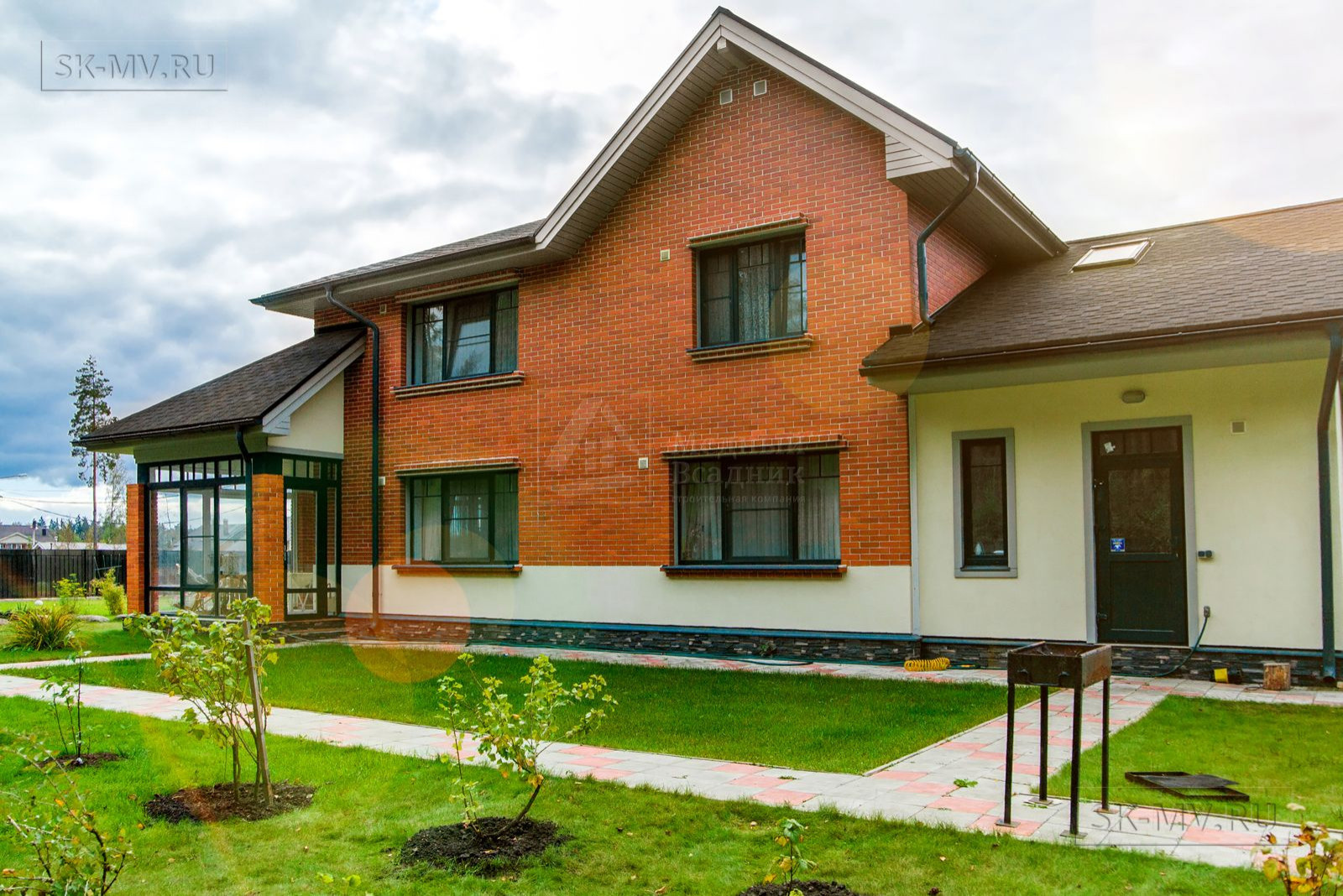 Проект загородного дома "Сосновый бор 2" | 313 кв.м | sk-mv.ru