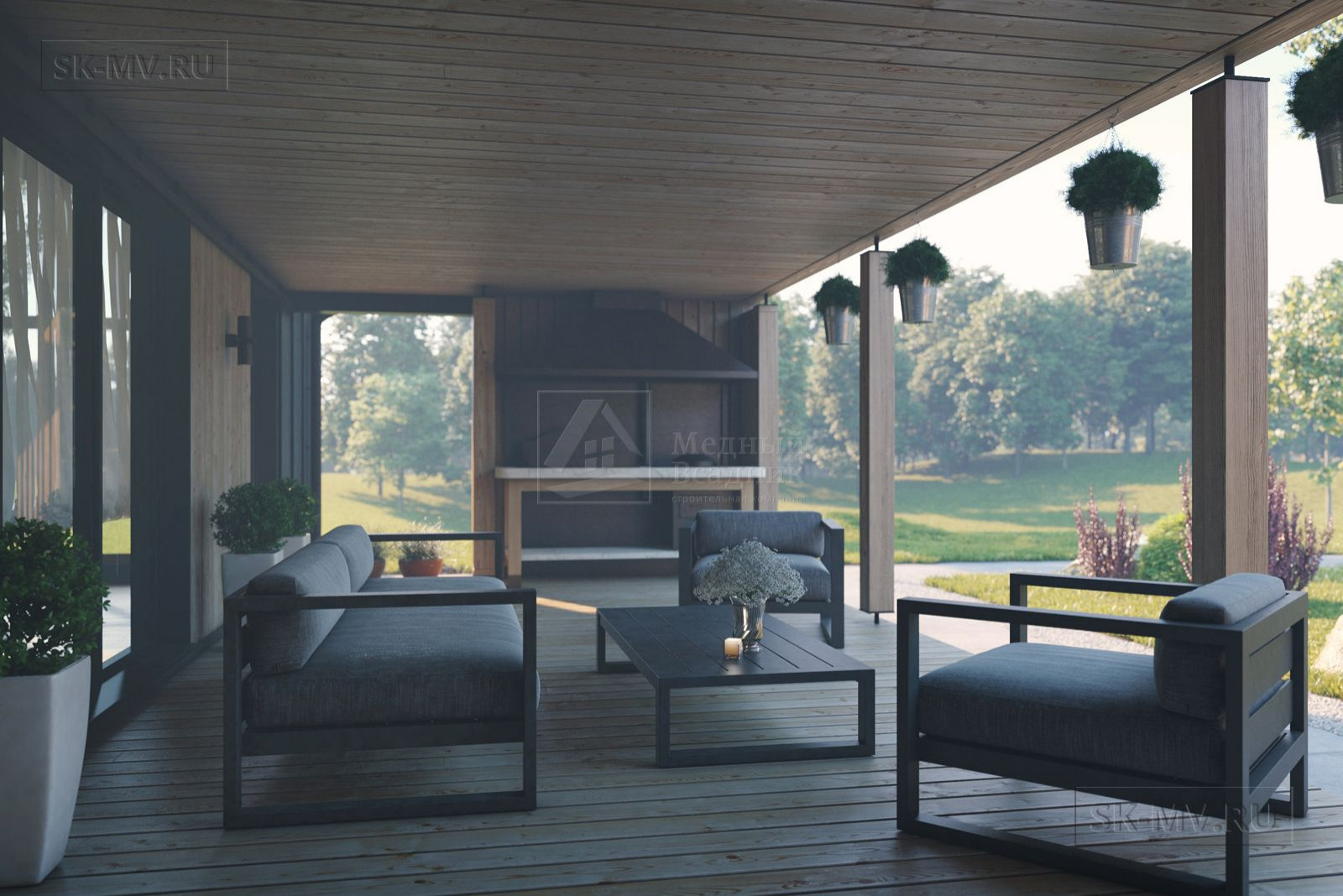 Проект загородного дома "Пирогово" | 187 кв.м | sk-mv.ru