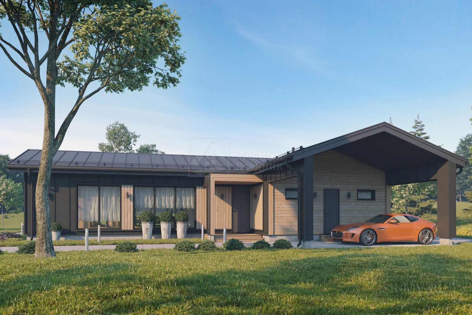 Проект загородного дома "Пирогово" | 187 кв.м | sk-mv.ru