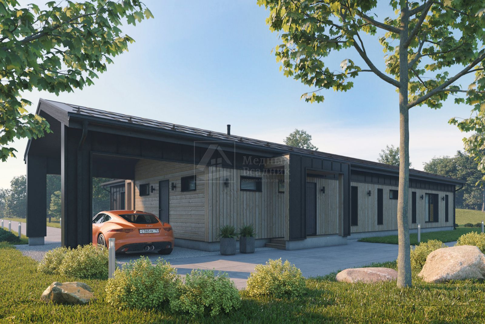 Проект загородного дома "Пирогово" | 187 кв.м | sk-mv.ru