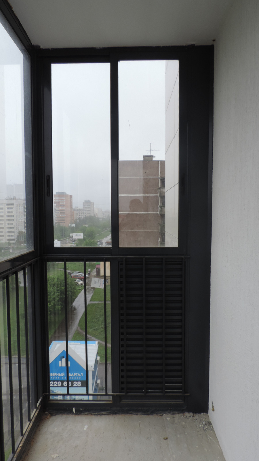 Балкон-кабинет в стиле лофт, Электросталь