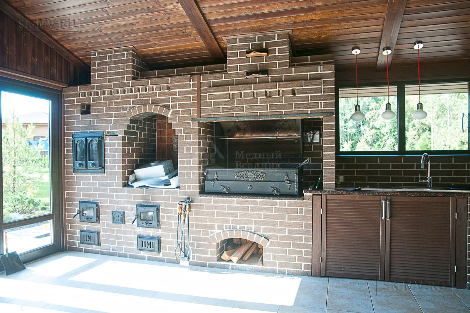 Проект загородного дома "Ольшаники 7" | 220 кв.м | sk-mv.ru